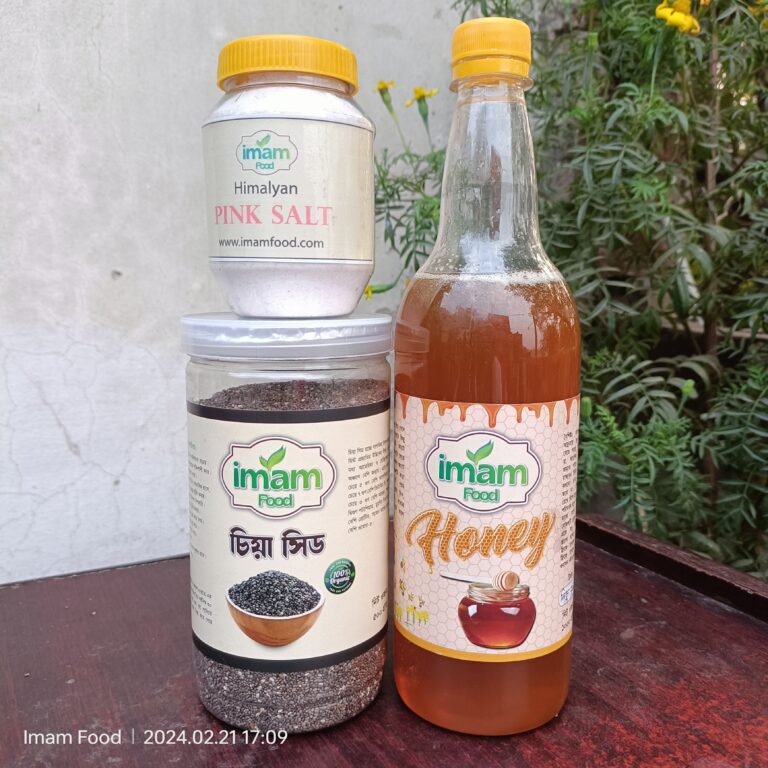 Chia,Honey(সরিষা ফুলের),Pink salt Combo